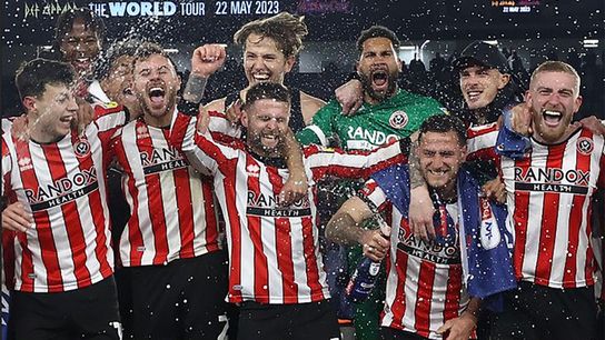 We're up, we're down: How promotion and relegation impacts fan-created content and fan identity (Pixel Pitch). Photo by Sheffield United/Twitter